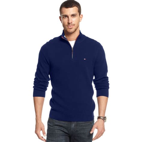 tommy hilfiger zip up sweater.